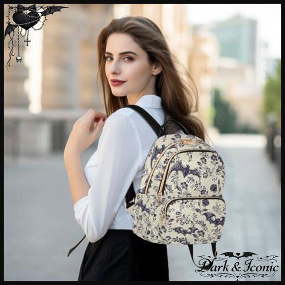 Lightweight Polyester Women\'s Fashion Backpack Purse with Multiple Pockets main image 5